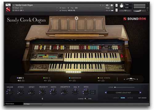 Soundiron Sandy Creek Organ 老式管风琴 ( 2.4GB )