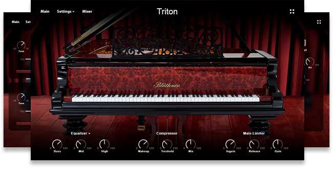 Muze PA Triton 经典的BLUTHNER模型钢琴 ( 25GB )