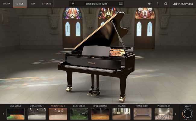 IK Multimedia Pianoverse Black Diamond B280 贝森朵夫 280