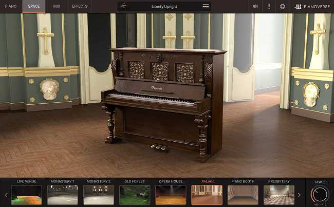 IK Multimedia Pianoverse Liberty Upright Relic 波西米亚立式钢琴