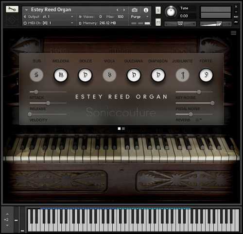 Soniccouture Estey Reed Organ 大沙龙簧风琴 （ 1.7GB ）