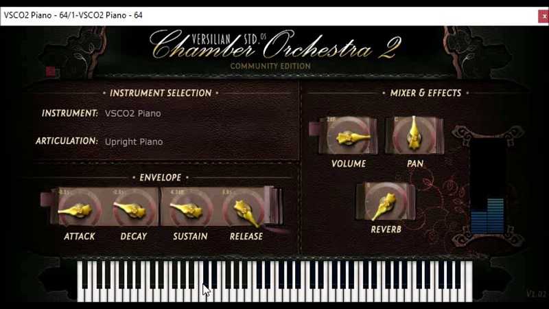 VSCO2 Piano 极品古典钢琴音源 ( 227MB )