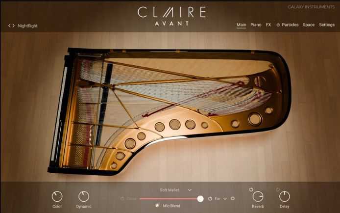 Native Instruments Claire Avant 前卫钢琴音色 （ 29GB )