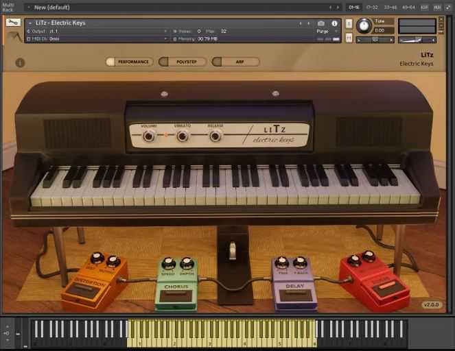 Insanity Samples LiTz Electric Keys 精品电钢琴 ( 1GB )
