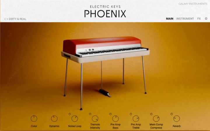 Native Instruments Electric Keys Phoenix 凤凰电钢琴