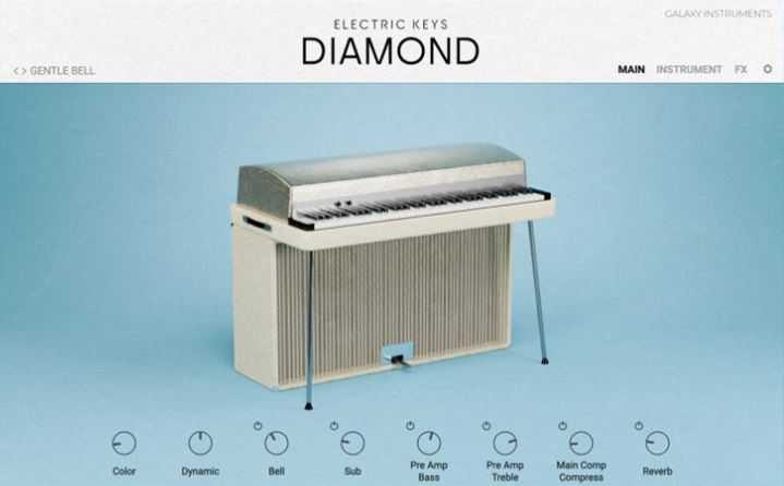 Native Instruments Electric Keys Diamond 钻石电钢琴