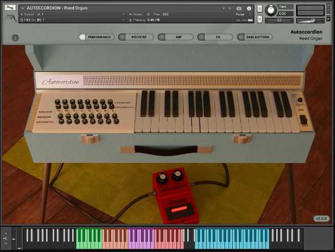 Insanity Samples Autoccordion Reed Organ 簧片风琴