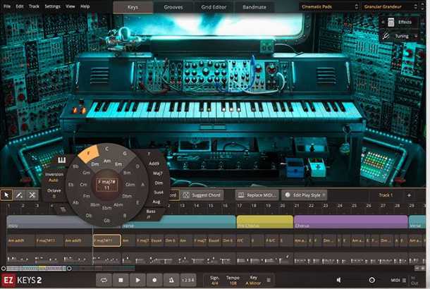 Toontrack Cinematic Pads EKX 配乐键盘 EZKey ( 2.3GB )