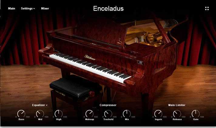 Muze PA Enceladus 博兰斯勒Blüthner M1 三角钢琴