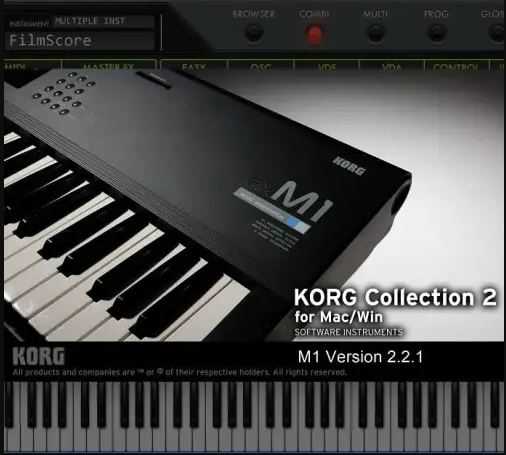 Angel Cano KORG M1 传奇电钢琴（ 13GB ）