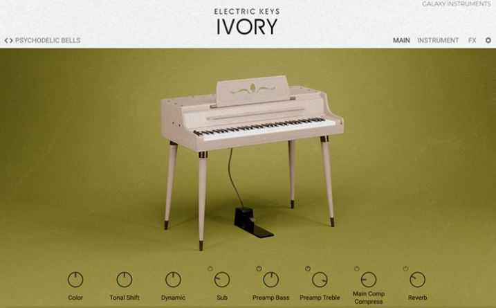 Native Instruments Electric Keys Reeds Duo Ivory 经典电钢琴