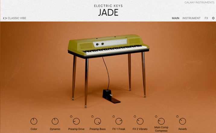 Native Instruments Electric Keys Reeds Duo Jade 经典电钢琴