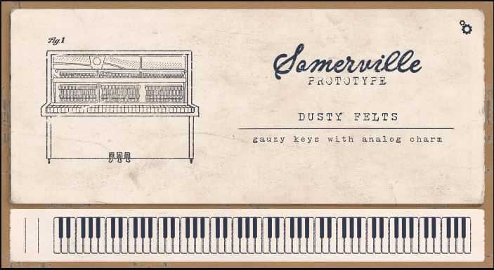 Somerville Sounds Prototype Dusty Felts (Kawai Lo-Fi Felt Piano) v1.0.2 毛毡钢琴