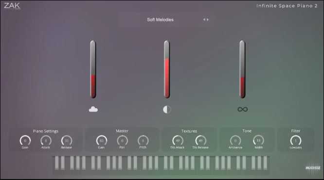 ZAK Sound Infinite Space Piano 2 免费钢琴音源 ( 215MB )