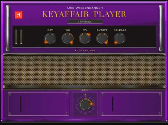Audiolounge Urs Wiesendanger Rhodes Affair 2 Preset Player 精品电钢琴音色库