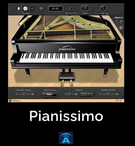Acoustica Pianissimo v1.0.0.15 建模三角钢琴 ( 124MB )
