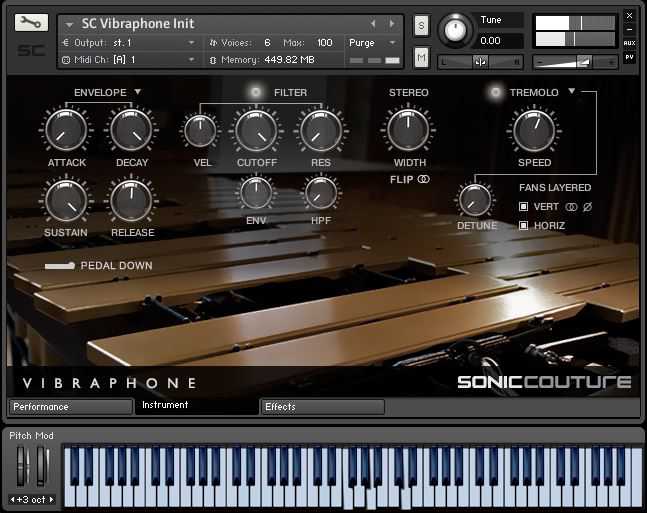 Soniccouture Vibraphone KONTAKT 颤音琴