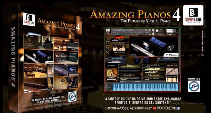Sample Line Amazing Pianos 4 KONTAKT 惊人的钢琴