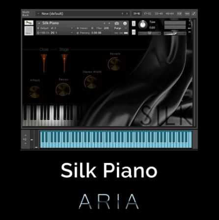 Aria Sounds Silk Piano Fazioli Concert Grand KONTAKT 丝绸钢琴