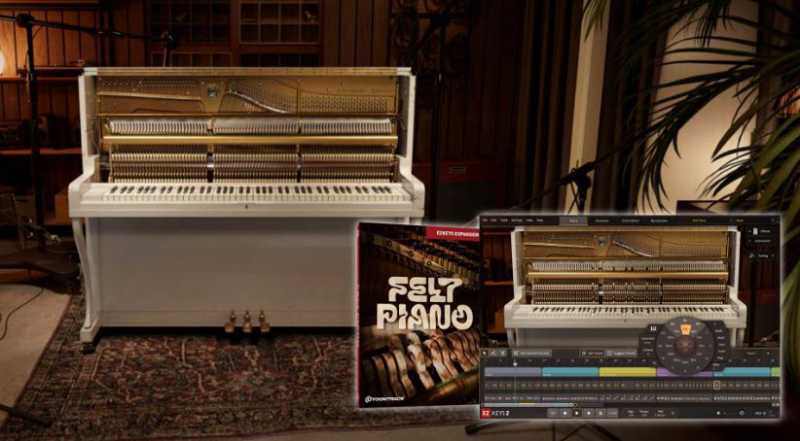 Toontrack Felt Piano EKX v1.0.0  毡制阻尼立式钢琴
