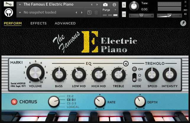 Orange Tree Samples The Famous E Electric Piano KONTAKT 电钢琴音色