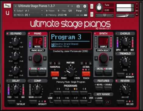 Ultimate Stage Pianos HD KONTAKT 舞台钢琴高清版