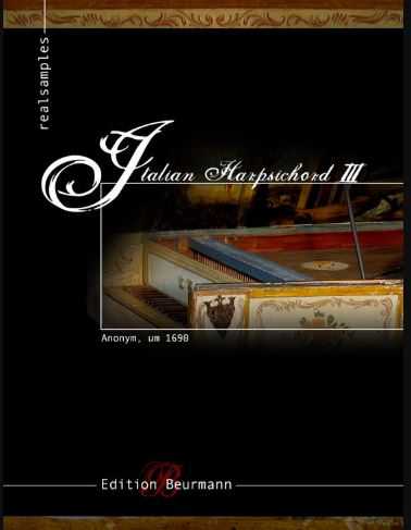 realsamples Italian Harpsichord III Edition Beurmann KONTAKT 意大利羽管键琴\大健琴 ( 3.8GB )