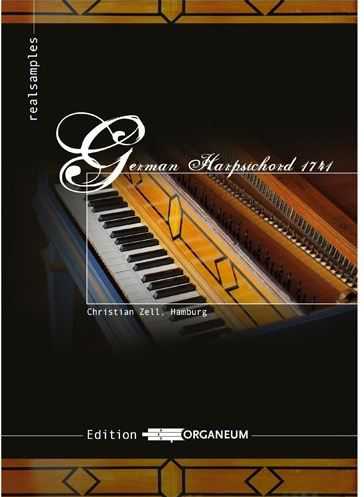 realsamples German Harpsichord 1741 Edition Organeum KONTAKT 德国羽管键琴\大健琴 ( 3GB )