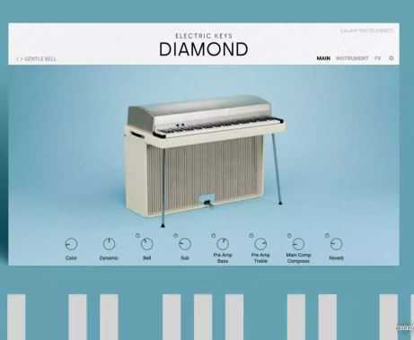 Native Instruments Electric Keys Diamond v1.1.0 KONTAKT 钻石电钢琴