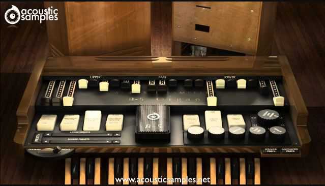 Acousticsamples B 5 Organ V3 for UVI Falcon 风琴音源