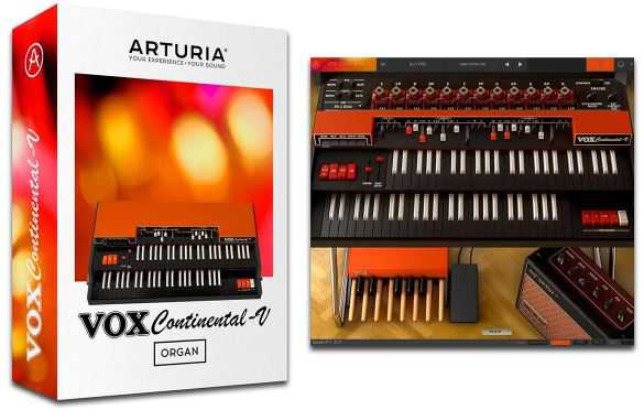 Arturia VOX Continental V2 v2.4.1.2810 管风琴音源