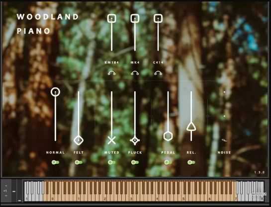 Ockpii Woodland Piano v1.3 KONTAKT 温暖甜美立式钢琴