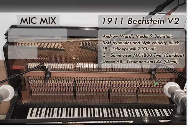 C.Bechstein Upright 1911 Version 2 贝希斯坦立式钢琴