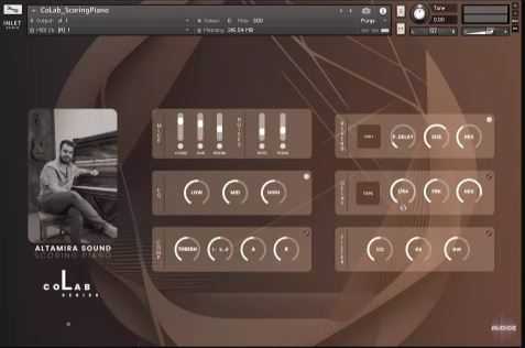 Inletaudio Scoring Piano KONTAKT 现代工作室立式钢琴