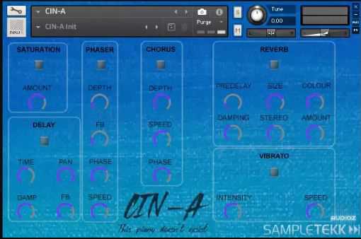 Sampletekk Cin A Shaped Grand Piano KONTAKT 钢琴音源
