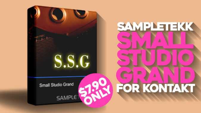 Sampletekk S.S.G KONTAKT 小工作室大钢琴音源