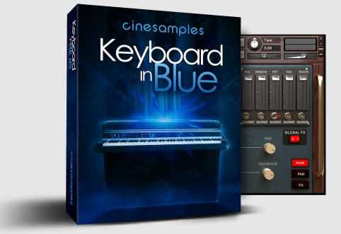 Cinesamples Piano in Blue v2.3b KONTAKT 蓝色钢琴