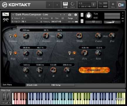 Replika Sound Dark Piano Composer KONTAKT 黑暗钢琴