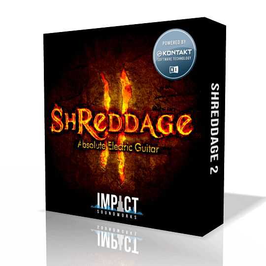 Impact Soundworks Shreddage 2 金属摇滚电吉他