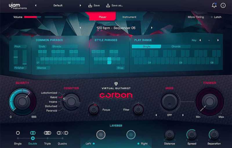 UJAM Virtual Guitarist Carbon