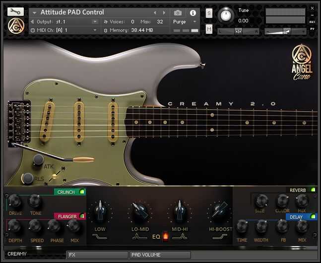 Angel Cano Creamy 2 奶油电吉他 ( 2.1GB )