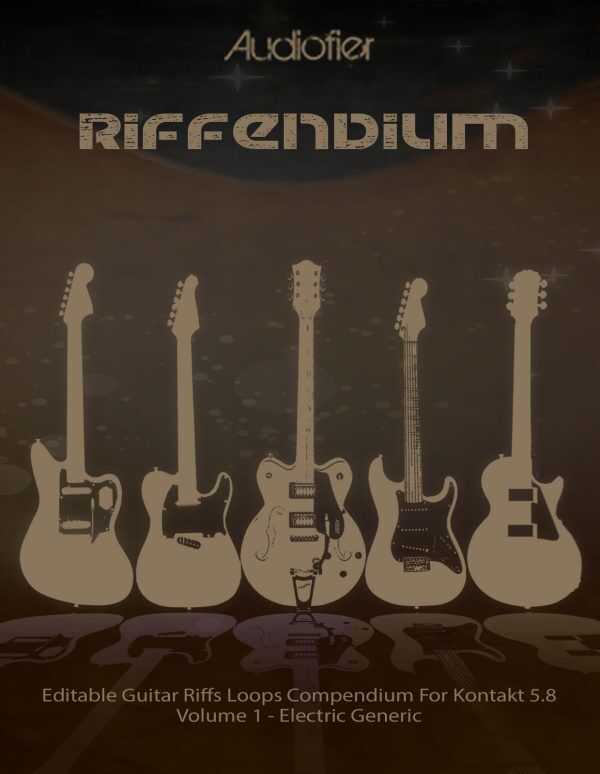 Audiofier Riffendium 1 自动节奏循环吉他 ( 7.2GB )