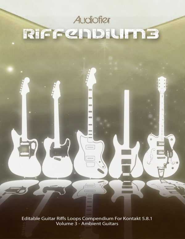 Audiofier Riffendium 3 自动节奏循环吉他 ( 5.2GB )
