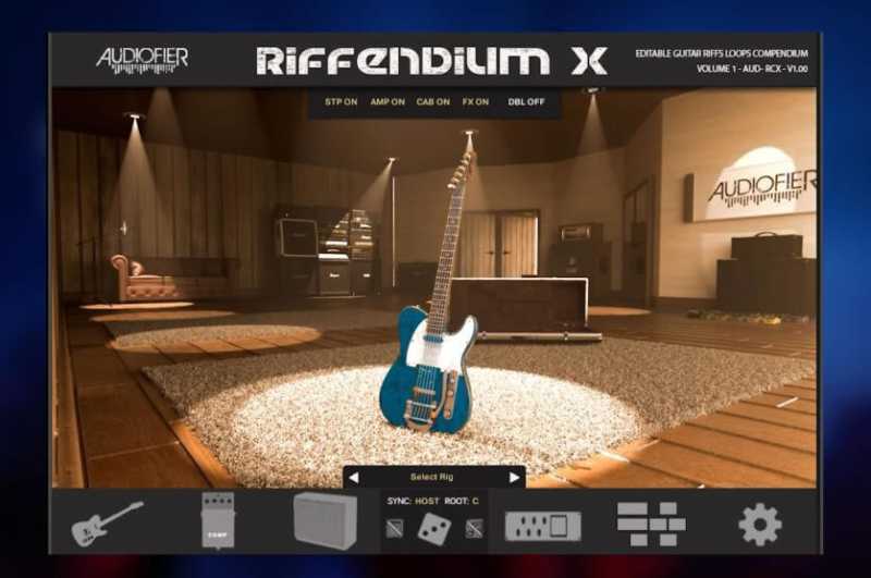 Audiofier Riffendium X 自动节奏循环吉他 ( 12.2GB )