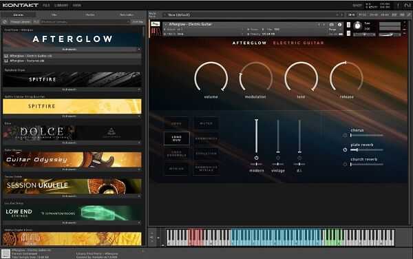 Spitfire Audio Fred Poirier Afterglow 喷火复古电吉他 ( 7.2GB )