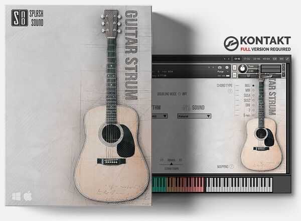 Splash Sound Guitar Strum 高品质扫弦木吉他 ( 10.4GB )
