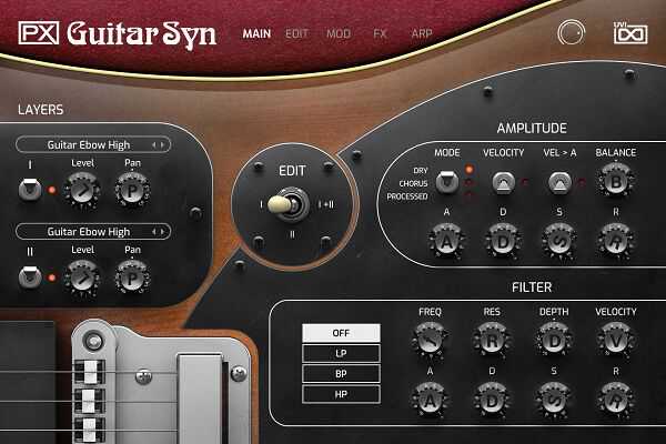 UVI Soundbank PX Guitar Syn 合成器吉他音色（ 13.7GB ）