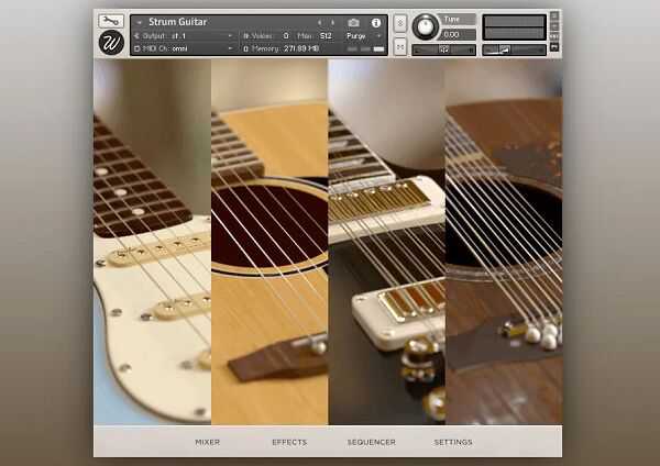 Wavesfactory Strum Guitar 扫弦吉他（ 4.4GB ）