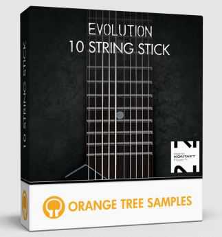 Orange Tree Samples Evolution 10 String Stick 十弦电吉他 ( 6.1GB )