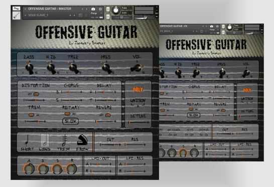 Insanity Samples Offensive Guitar 前卫吉他 ( 2GB )
